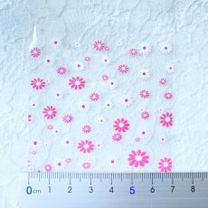 画像3: 【100枚】お花柄　9.5cm×7cmテープ付き OPP袋　 (3)