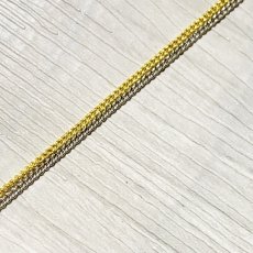 画像2: 【2ｍカット】極細　真鍮ツイストチェーン　1.8x1mm　2色有 (2)