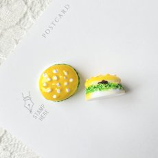画像2: 【単品】リアル　チーズバーガー　ミニチュア　A2-10 (2)