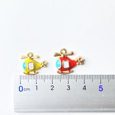 画像2: 【単品】ヘリコプターチャーム　２色有　A4-1 (2)