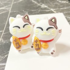 画像6: 【単品】招き猫　パーツ　チャーム　A2-4 (6)