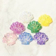 画像5: 【8個】貝殻　シェル　プラパーツ　A2-5 (5)