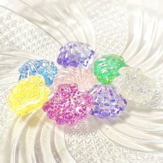 画像2: 【8個】貝殻　シェル　プラパーツ　A2-5 (2)