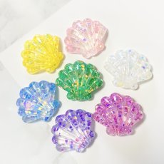 画像3: 【8個】貝殻　シェル　プラパーツ　A2-5 (3)