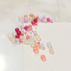 画像5: 【約15ｇ】ガラスの穴なし　パーツ　3色有 (5)