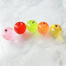 画像2: 【ミックス4個】クリアりんご　プラパーツ (2)