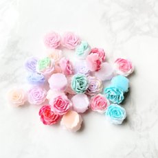 画像2: 【20個】8mm　ネイルサイズ　薔薇　カボション　A4-5 (2)