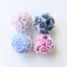 画像2: 【単品】薔薇のビーズ　カスタムビーズ　4色有 (2)