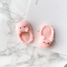 画像5: 【単品】動物のスリッパ　プラパーツ　3色有 (5)