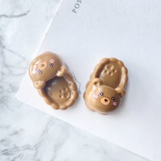 画像4: 【単品】動物のスリッパ　プラパーツ　3色有 (4)