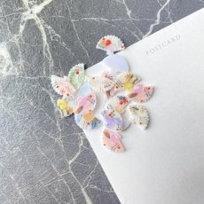 画像3: 【20個】ネイルサイズ　扇子　デコパーツ (3)