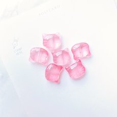 画像6: 【6個】ガラス製　ねこ　ビーズ　2色有　 A3-2 (6)